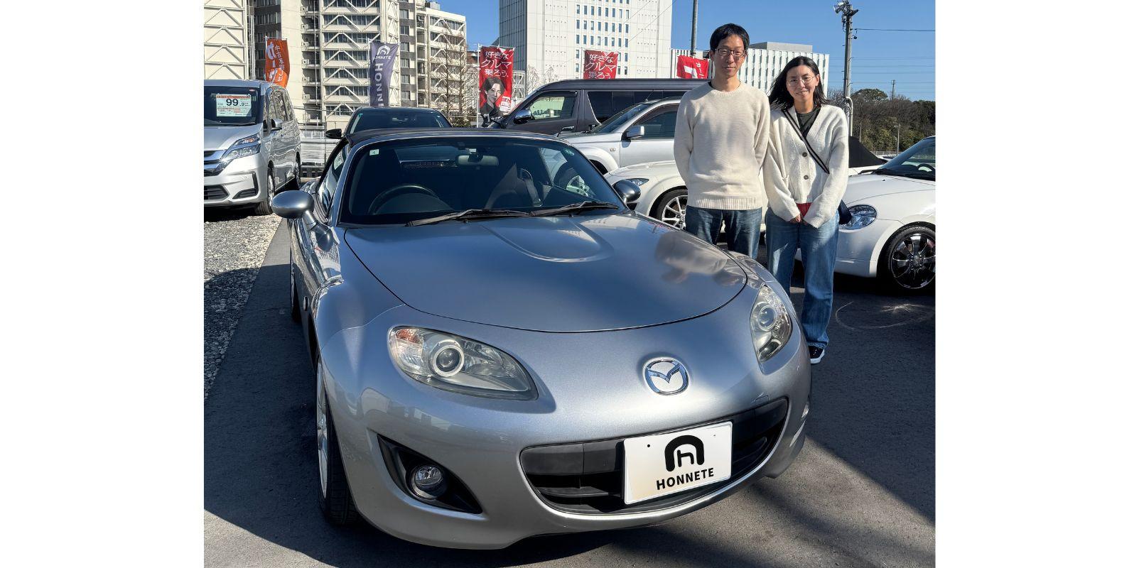 豊明ロードスター オープンカー 納車